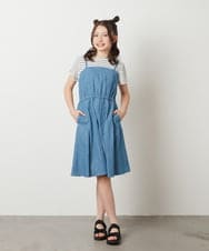 KG6GV22034 a.v.v KIDS(アー・ヴェ・ヴェ) [17-23cm]リボン付きスポーツサンダル[WEB限定サイズ] ブラック