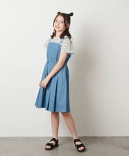 KG6GV22034 a.v.v KIDS(アー・ヴェ・ヴェ) [17-23cm]リボン付きスポーツサンダル[WEB限定サイズ] ブラック
