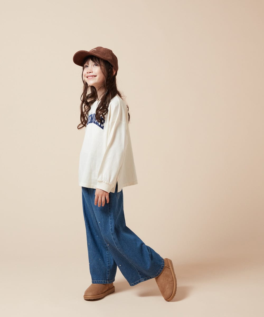 KG7AA03029 a.v.v KIDS(アー・ヴェ・ヴェ) [KIDS]コーデュロイキャップ アイボリー