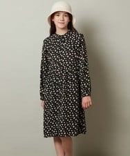 KG7AV10029 a.v.v KIDS(アー・ヴェ・ヴェ) [KIDS]リブニットバケットハット ブラック