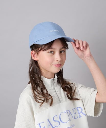 KG7GA01029  [KIDS]バックリボンキャップ