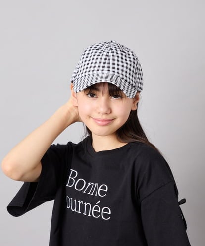 KG7GD11029 a.v.v KIDS [KIDS]ギンガムチェックキャップ