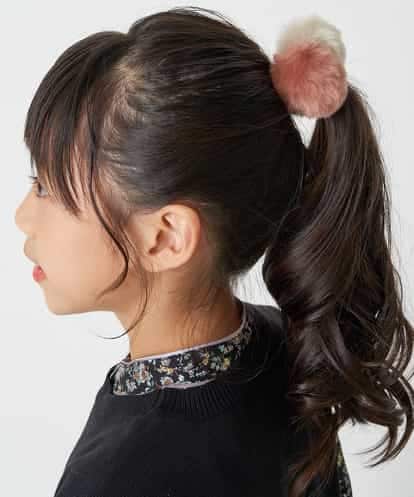 KGHAP11007 a.v.v KIDS [KIDS]フェイクファーポンポンポニー