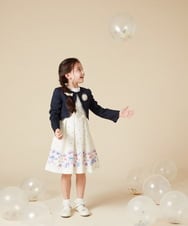 KGHCA03012 a.v.v KIDS(アー・ヴェ・ヴェ) [KIDS][セレモニー]パール調リボンポニー アイボリー