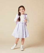 KGHCA03012 a.v.v KIDS(アー・ヴェ・ヴェ) [KIDS][セレモニー]パール調リボンポニー アイボリー