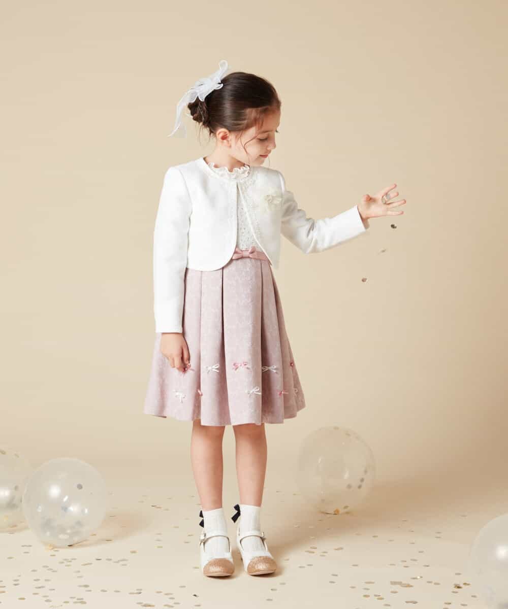 KGHCD33014 a.v.v KIDS(アー・ヴェ・ヴェ) [KIDS][セレモニー]シアーリボンポニー ホワイト