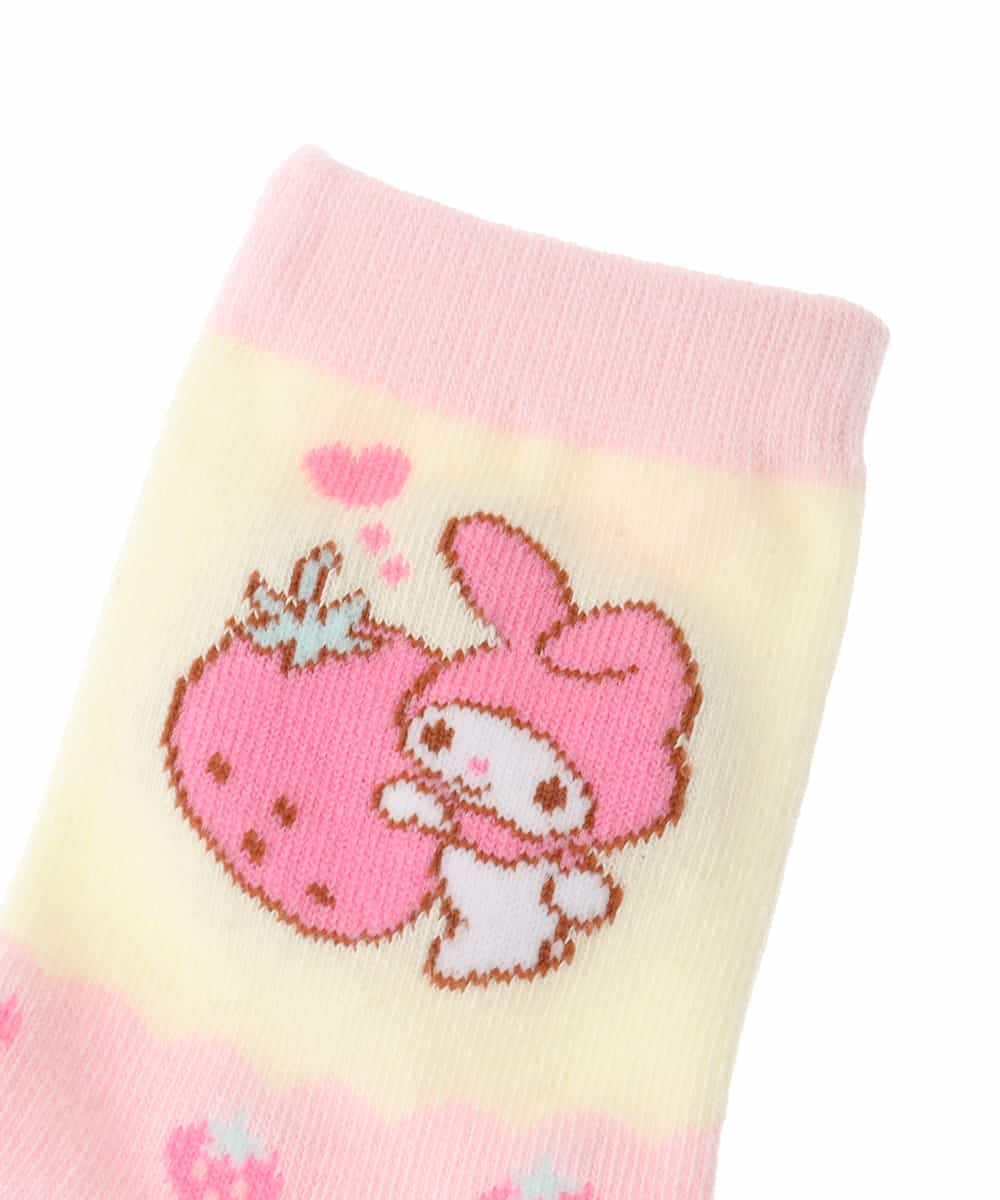 KGLAA01012 a.v.v KIDS(アー・ヴェ・ヴェ) [KIDS]【マイメロディ】3Pソックスセット ラベンダー