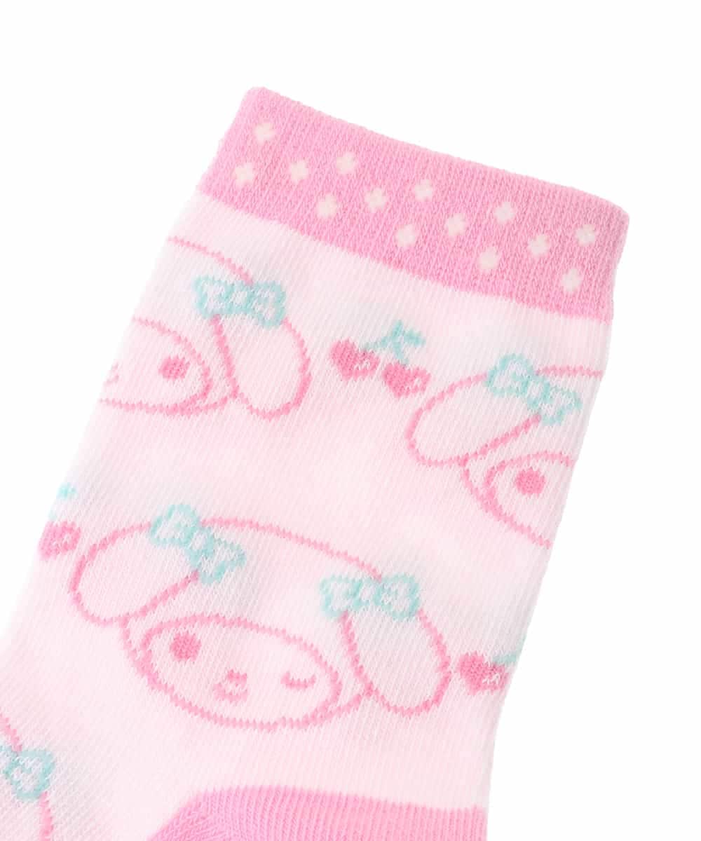 KGLAA01012 a.v.v KIDS(アー・ヴェ・ヴェ) [KIDS]【マイメロディ】3Pソックスセット ラベンダー