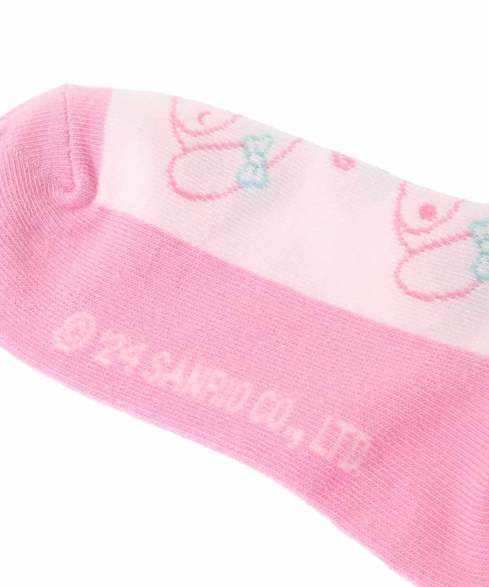 KGLAA01012 a.v.v KIDS(アー・ヴェ・ヴェ) [KIDS]【マイメロディ】3Pソックスセット ラベンダー