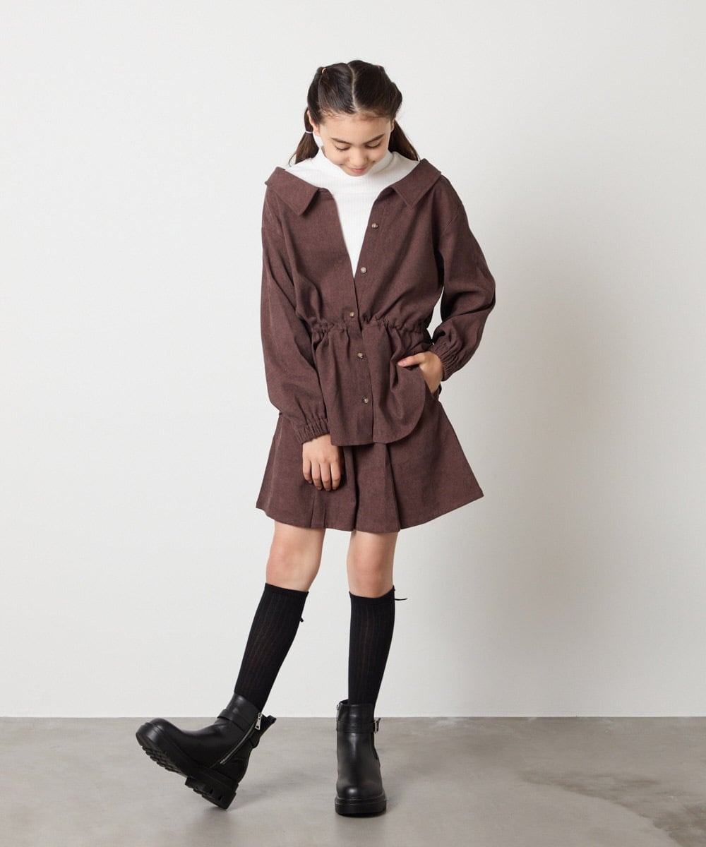 KGLAD03007 a.v.v KIDS(アー・ヴェ・ヴェ) [KIDS]リボンハイソックス ブラック