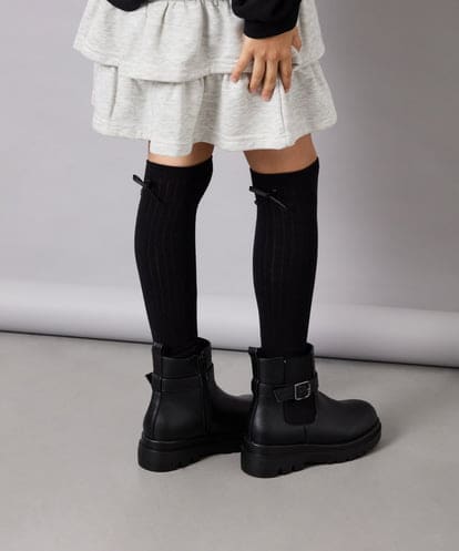 KGLAG33009 a.v.v KIDS [KIDS]【19-21/22-24cm】リボンニーハイソックス