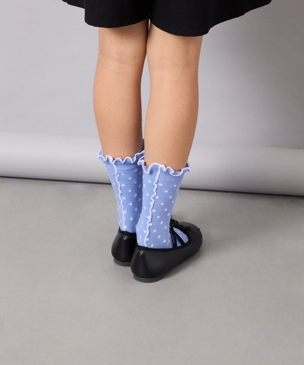 KGLAG34014 a.v.v KIDS(アー・ヴェ・ヴェ) [KIDS]【19-21/22-24cm】フェミニン3足セット ピンク