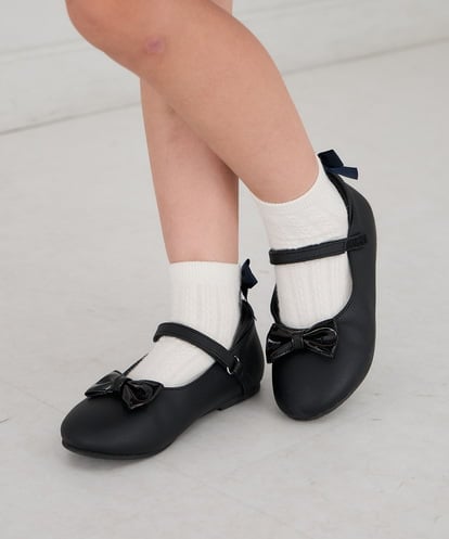 KGLCD02009 a.v.v KIDS [16-18cm/19-21cm]【セレモニー】リボン付きショートソックス
