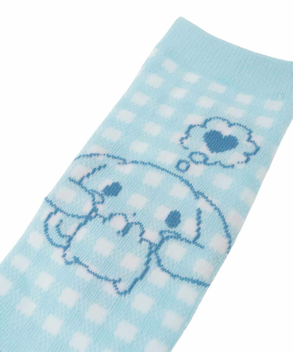KGLED01012 a.v.v KIDS(アー・ヴェ・ヴェ) [KIDS]【シナモロール】３点セットアソートソックス ライトブルー