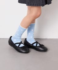 KGLGD11014 a.v.v KIDS(アー・ヴェ・ヴェ) 【19-21/22-24cm】【3点セット】アソートソックス ライトブルー