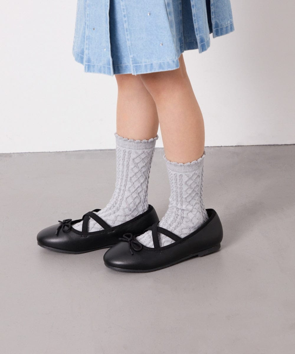 KGLGD11014 a.v.v KIDS(アー・ヴェ・ヴェ) 【19-21/22-24cm】【3点セット】アソートソックス ライトブルー