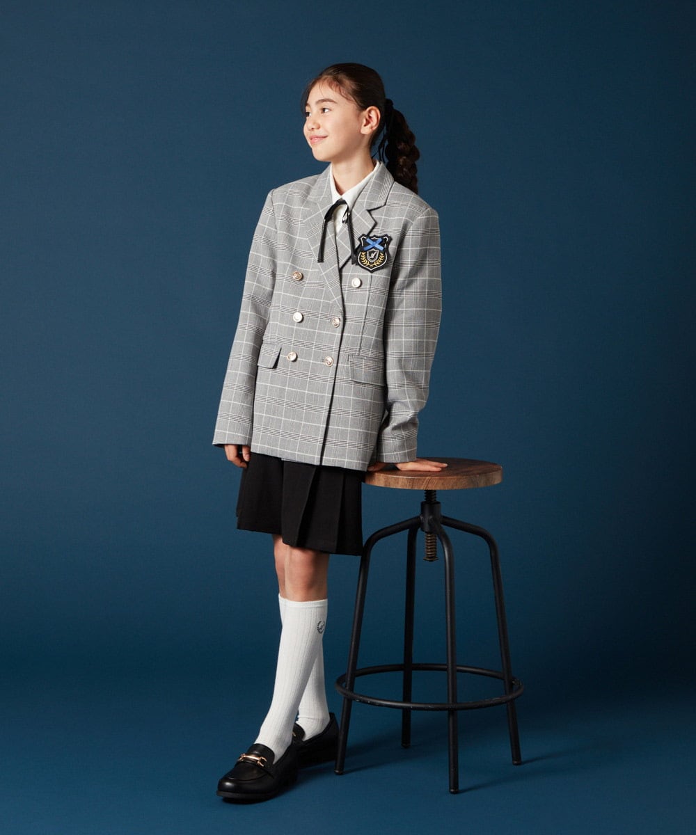 KGLTA01007 a.v.v KIDS(アー・ヴェ・ヴェ) [KIDS]【卒服/セレモニー】Aハイソックス ホワイト