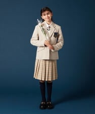 KGLTA01007 a.v.v KIDS(アー・ヴェ・ヴェ) [KIDS]【卒服/セレモニー】Aハイソックス ホワイト