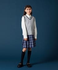 KGLTA01007 a.v.v KIDS(アー・ヴェ・ヴェ) [KIDS]【卒服/セレモニー】Aハイソックス ホワイト