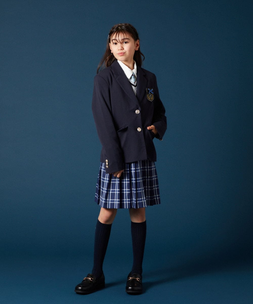 KGLTA01007 a.v.v KIDS(アー・ヴェ・ヴェ) [KIDS]【卒服/セレモニー】Aハイソックス ホワイト