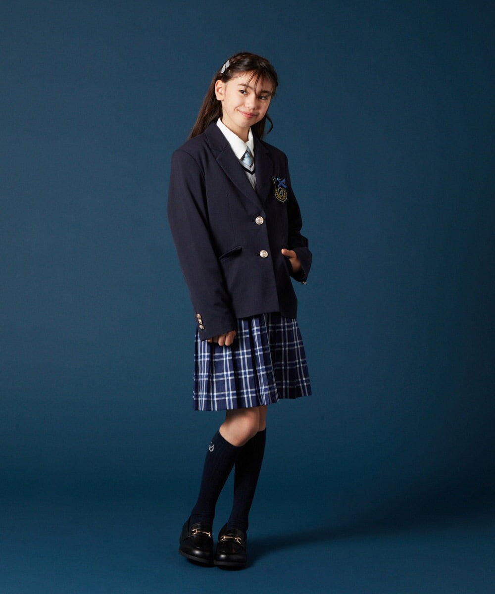 KGLTA01007 a.v.v KIDS(アー・ヴェ・ヴェ) [KIDS]【卒服/セレモニー】Aハイソックス ホワイト