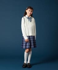 KGLTA01007 a.v.v KIDS(アー・ヴェ・ヴェ) [KIDS]【卒服/セレモニー】Aハイソックス ホワイト