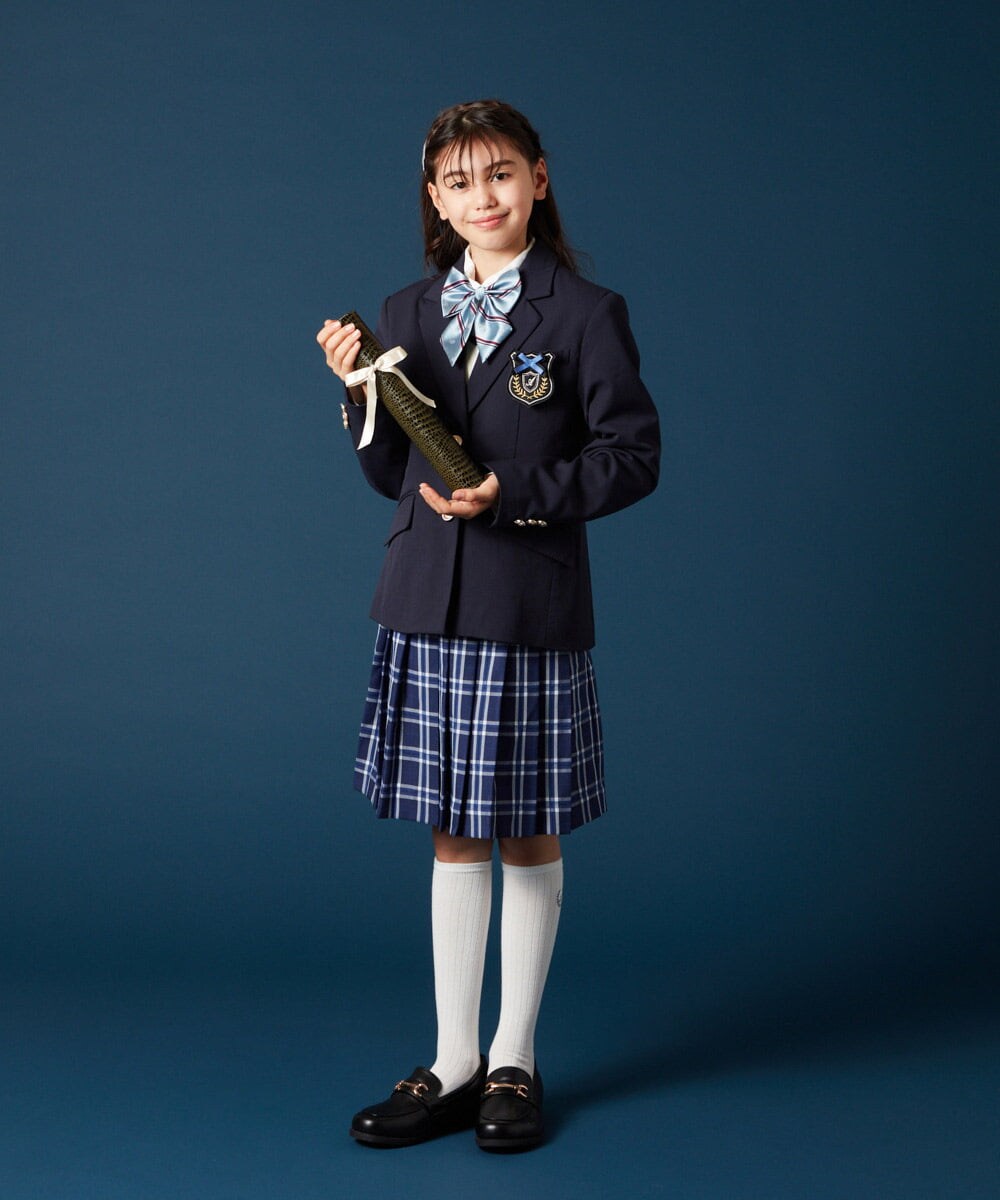 KGLTA01007 a.v.v KIDS(アー・ヴェ・ヴェ) [KIDS]【卒服/セレモニー】Aハイソックス ホワイト
