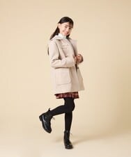 KGUAD06014 a.v.v KIDS(アー・ヴェ・ヴェ) [110/130/150size]ハートポイントタイツ グレー