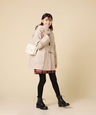 KGUAD06014 a.v.v KIDS(アー・ヴェ・ヴェ) [110/130/150size]ハートポイントタイツ グレー