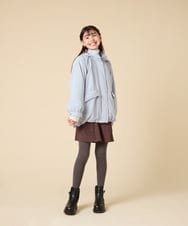 KGUAD06014 a.v.v KIDS(アー・ヴェ・ヴェ) [110/130/150size]ハートポイントタイツ グレー