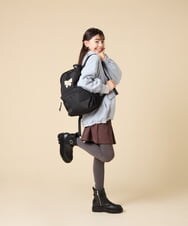 KGUAD06014 a.v.v KIDS(アー・ヴェ・ヴェ) [110/130/150size]ハートポイントタイツ グレー