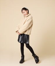 KGUAD07014 a.v.v KIDS(アー・ヴェ・ヴェ) [110/130/150size]ジャガードタイツ グレー