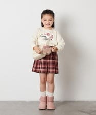 KGYAD01012 a.v.v KIDS(アー・ヴェ・ヴェ) [KIDS]【ギフト/キーホルダー】クマチャーム ベージュ