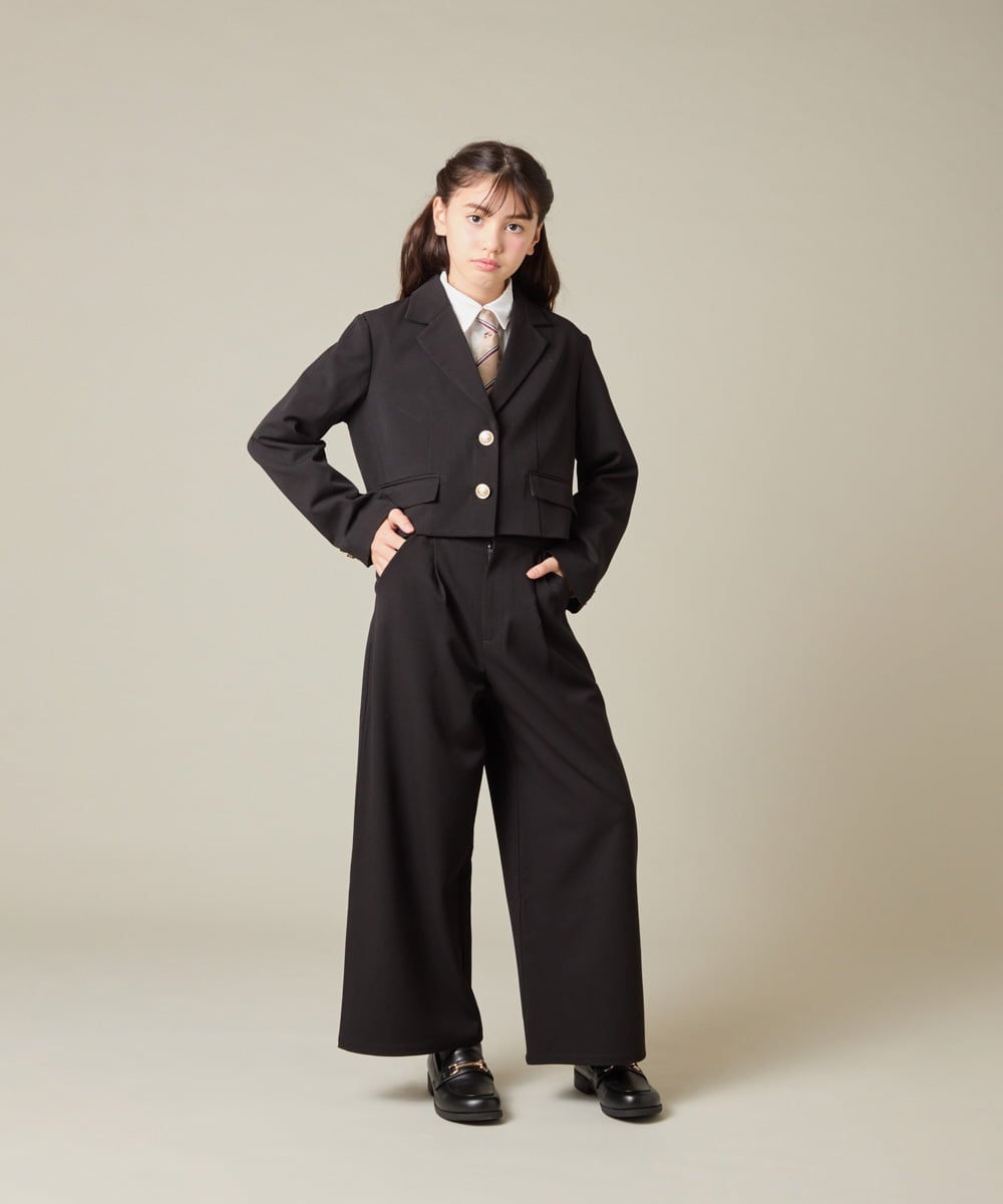 KGYBD02016 a.v.v KIDS(アー・ヴェ・ヴェ) [KIDS]【2026 卒服】スクールネクタイ ベージュ