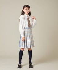 KGYBD02016 a.v.v KIDS(アー・ヴェ・ヴェ) [KIDS]【2026 卒服】スクールネクタイ ベージュ