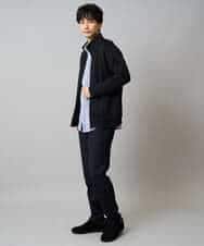 KHBLA20049 a.v.v MEN(アー・ヴェ・ヴェ) 人気No1シャツ【イージーケア/累計1.5万枚】サンライト起毛ストレッチシャツ【洗濯機で洗える/蓄熱保湿】 ホワイト