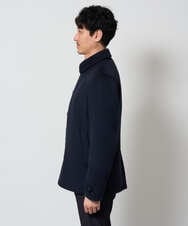 KHJAG09219 a.v.v MEN(アー・ヴェ・ヴェ) ライトビーバーショートジャケット ネイビー