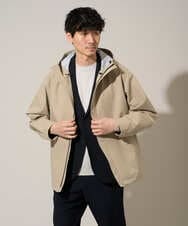 KHJED01109 a.v.v MEN(アー・ヴェ・ヴェ) ＼去年の人気No.1ジャケット／　SORONAラミネートコーティングマウンテンパーカー【撥水・防風・花粉防止・ストレッチ】 ベージュ