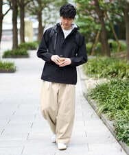 KHJED01109 a.v.v MEN(アー・ヴェ・ヴェ) ＼去年の人気No.1ジャケット／　SORONAラミネートコーティングマウンテンパーカー【撥水・防風・花粉防止・ストレッチ】 ブラック