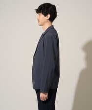 KHJGD40109 a.v.v MEN(アー・ヴェ・ヴェ) 春夏のカジュアルジャケットスタイルにぜひ【イージーケア/洗濯機で洗える/接触冷感/吸水速乾/UVカット/ストレッチ】リライトテーラードジャケット ダークグレー