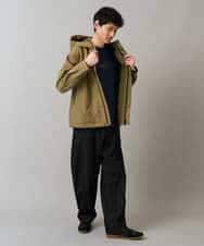 KHJLA01099 a.v.v MEN(アー・ヴェ・ヴェ) 【軽撥水/防風】SORONAラミネートコーティングスプリングマウンテンパーカー ブラック