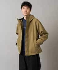KHJLA01099 a.v.v MEN(アー・ヴェ・ヴェ) 【軽撥水/防風】SORONAラミネートコーティングスプリングマウンテンパーカー ブラック