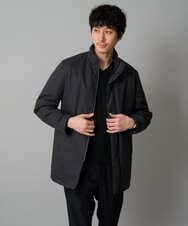 KHJLA20139 a.v.v MEN(アー・ヴェ・ヴェ) 【軽撥水/防風】SORONA中綿スタンドブルゾン ブラック