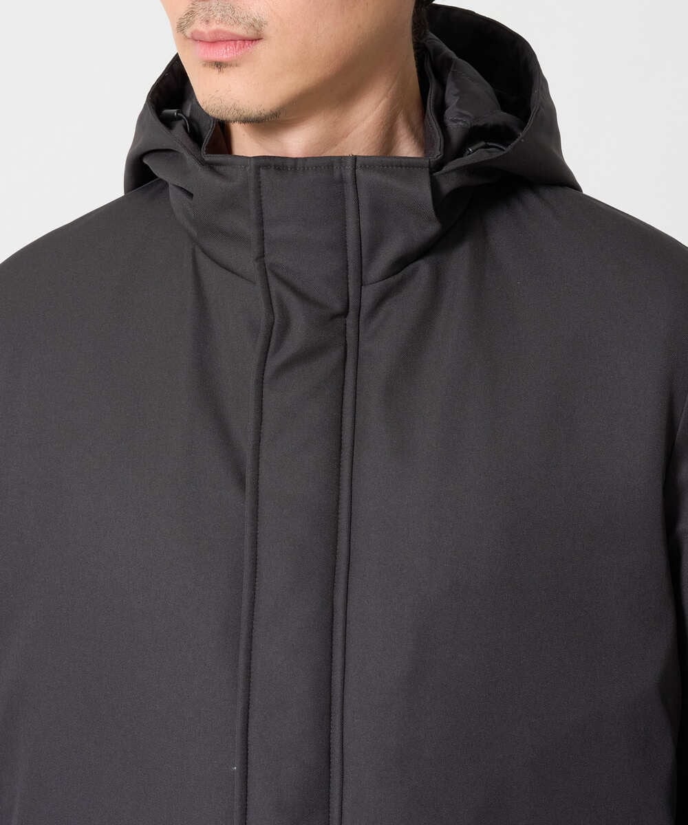 KHJLD20149 a.v.v MEN(アー・ヴェ・ヴェ) SORONA中綿スタンドブルゾン ダークグレー