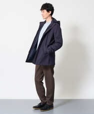 KHJLD20149 a.v.v MEN(アー・ヴェ・ヴェ) SORONA中綿スタンドブルゾン ダークグレー