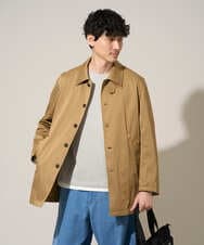 KHKED04049 a.v.v MEN(アー・ヴェ・ヴェ) ＼秋のライトアウター映えカットソー／変形ヘリンボンフェイクレイヤードカットソー【イージーケア/洗濯機で洗える/毛玉になりにくい】 グレー