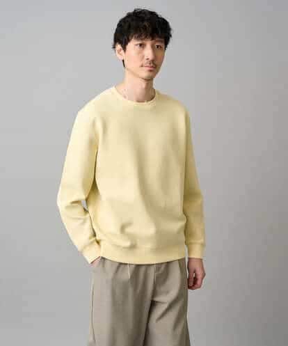 KHKED08059 a.v.v MEN ＼初秋におすすめ／【イージーケア/洗濯機で洗える/毛玉になりにくい/ストレッチ】サッカーダンボールプルオーバー