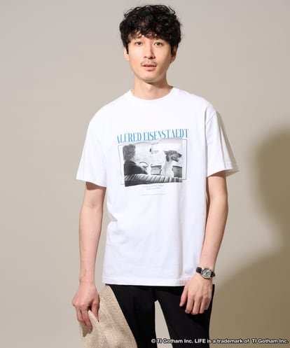 KHKGD30059 a.v.v MEN ライフピクチャーコレクションプリントＴシャツ