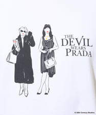 KHKGD32059 a.v.v MEN(アー・ヴェ・ヴェ) プラダヲキタアクマプリントＴシャツ ホワイト