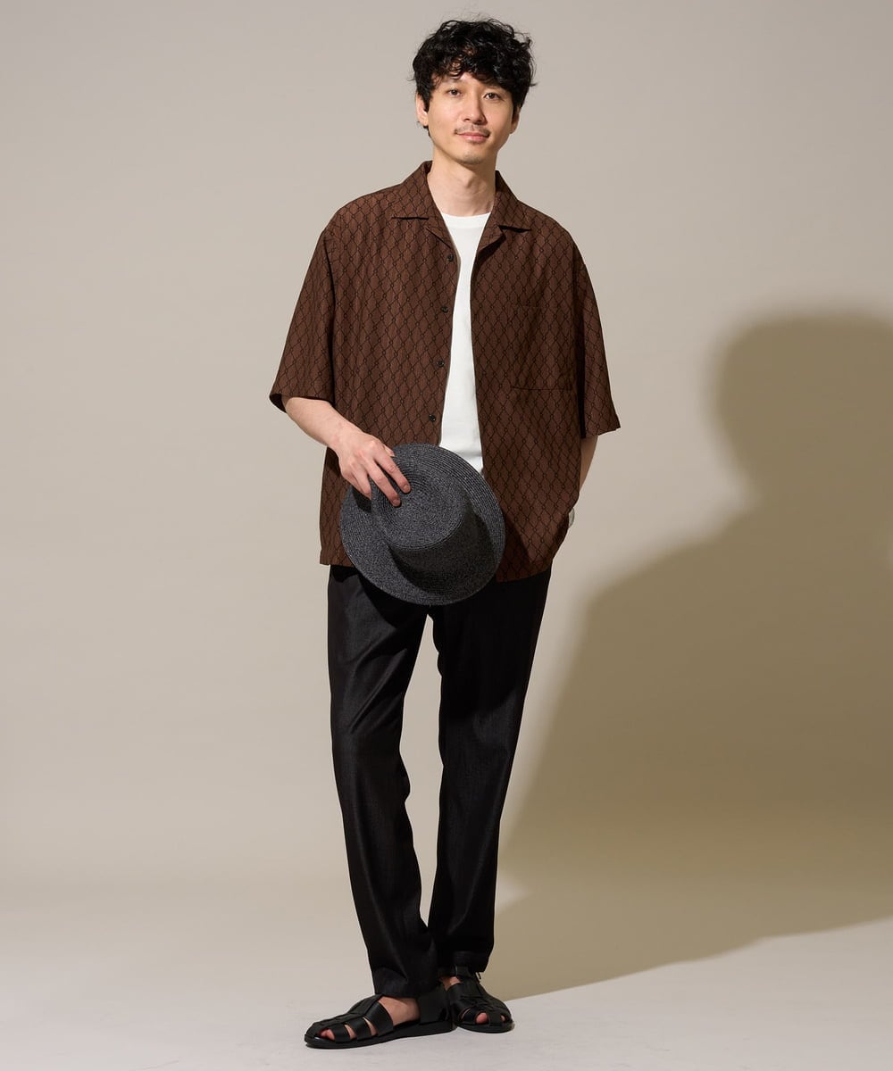 KHKGD39019 a.v.v MEN(アー・ヴェ・ヴェ) 【接触冷感】ノースリーブカットソー ブラック